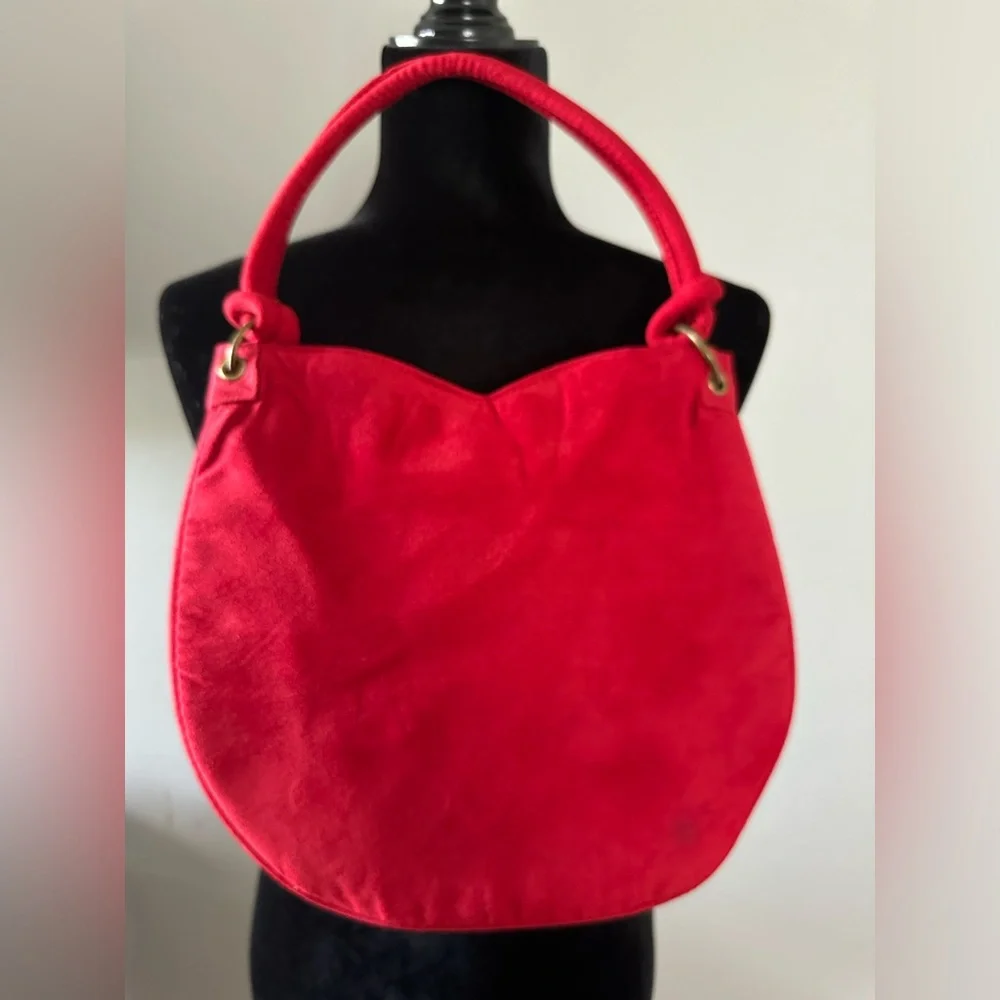 Vintage Escada Red Shoulder Bag - Picture 3 of 8